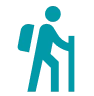 Hiker icon