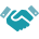 Handshake icon.