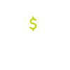 Icon of hands holding a phone with a dollar sign.