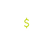 Icon of a hand holding a money bag.